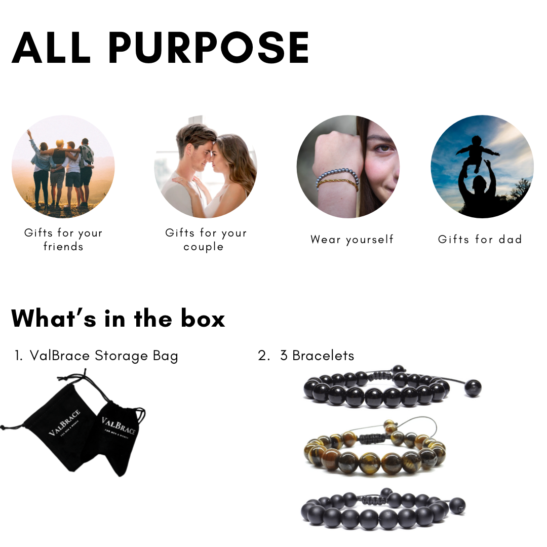 Kit ValBrace 3 pulseras Básicas