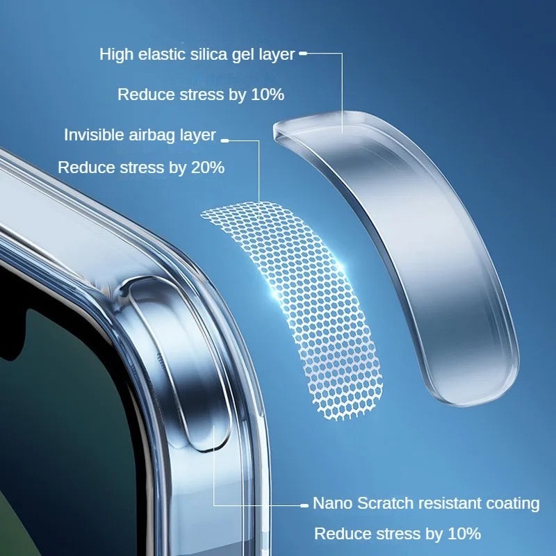 Funda iPhone MagSafe Transparente