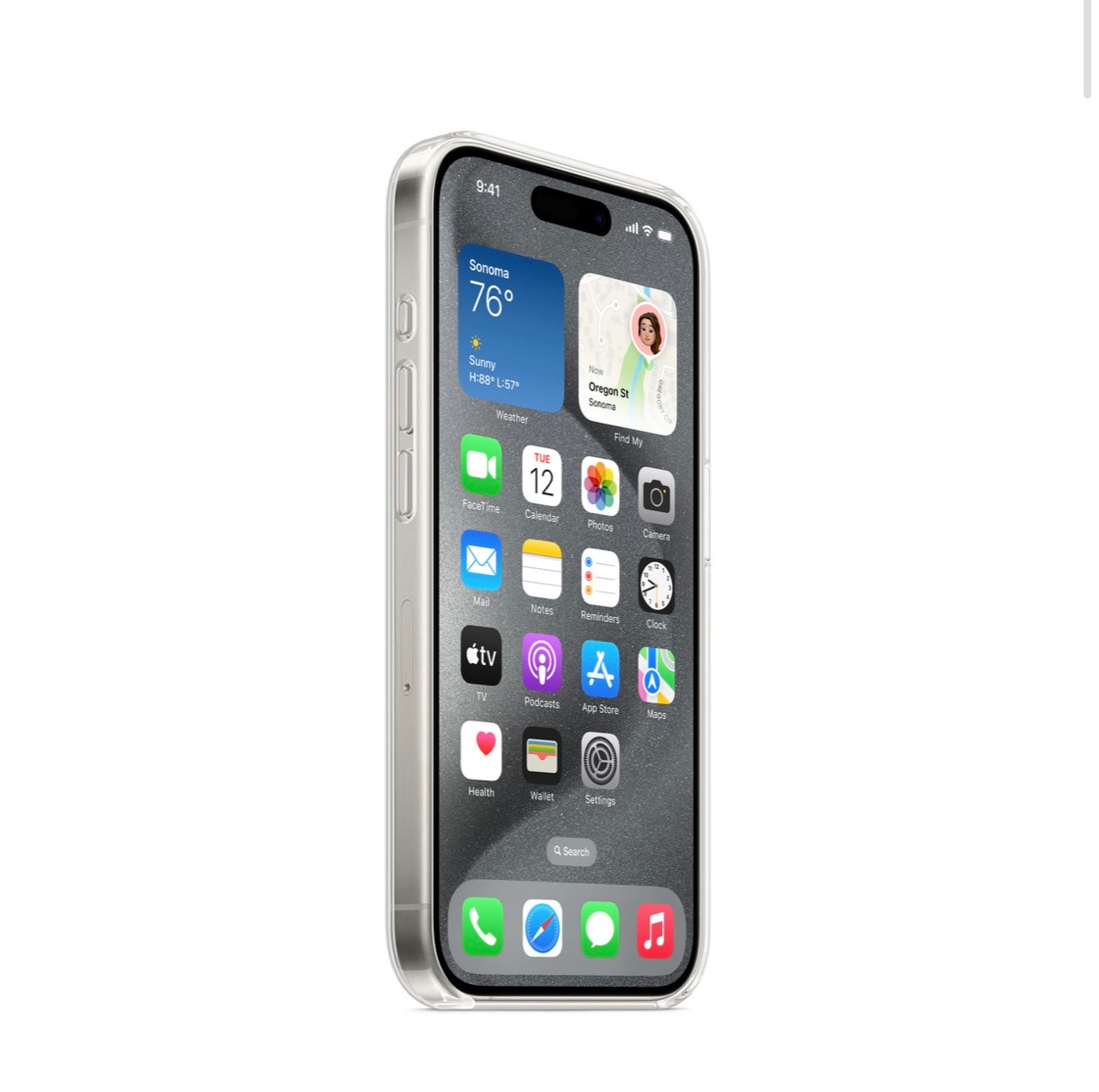 Funda iPhone MagSafe Transparente