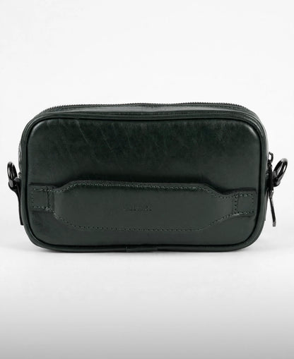 CROSSBODY VELARIO- coccodrillo verde