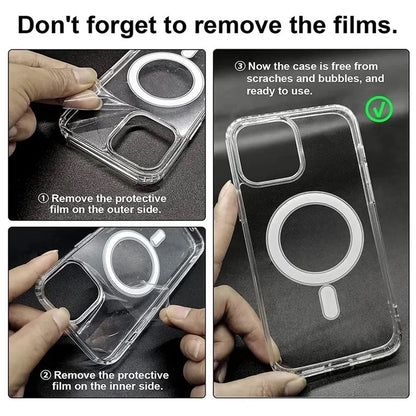 Funda iPhone MagSafe Transparente