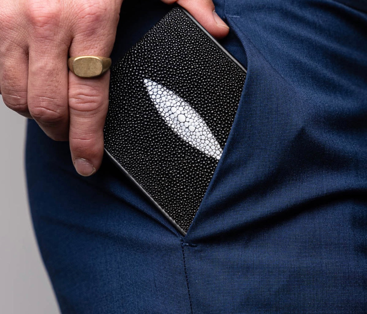 Cartera Piel de Mantarraya ValBrace MDM